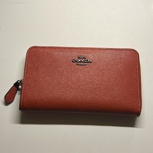 COACH Terracotta | Medium Zip Around Wallet